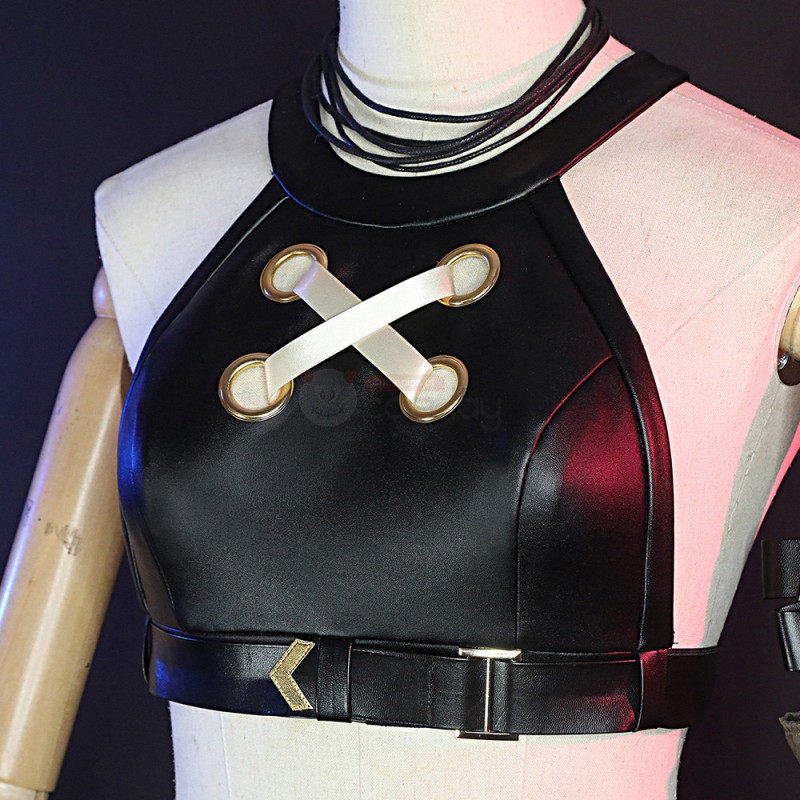 Jinx Costume Arcane Wars of Two Cities Cosplay Costumes
