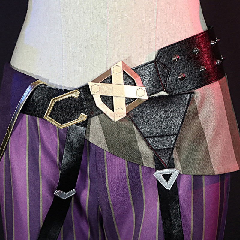 Jinx Costume Arcane Wars of Two Cities Cosplay Costumes