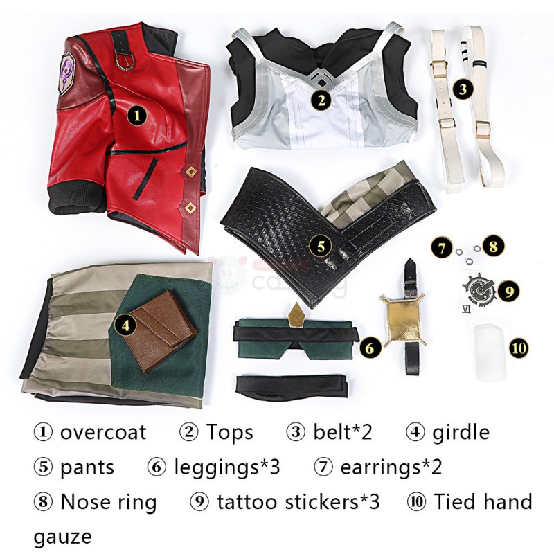 Vi Costume Arcane Wars of Two Cities Cosplay Costumes