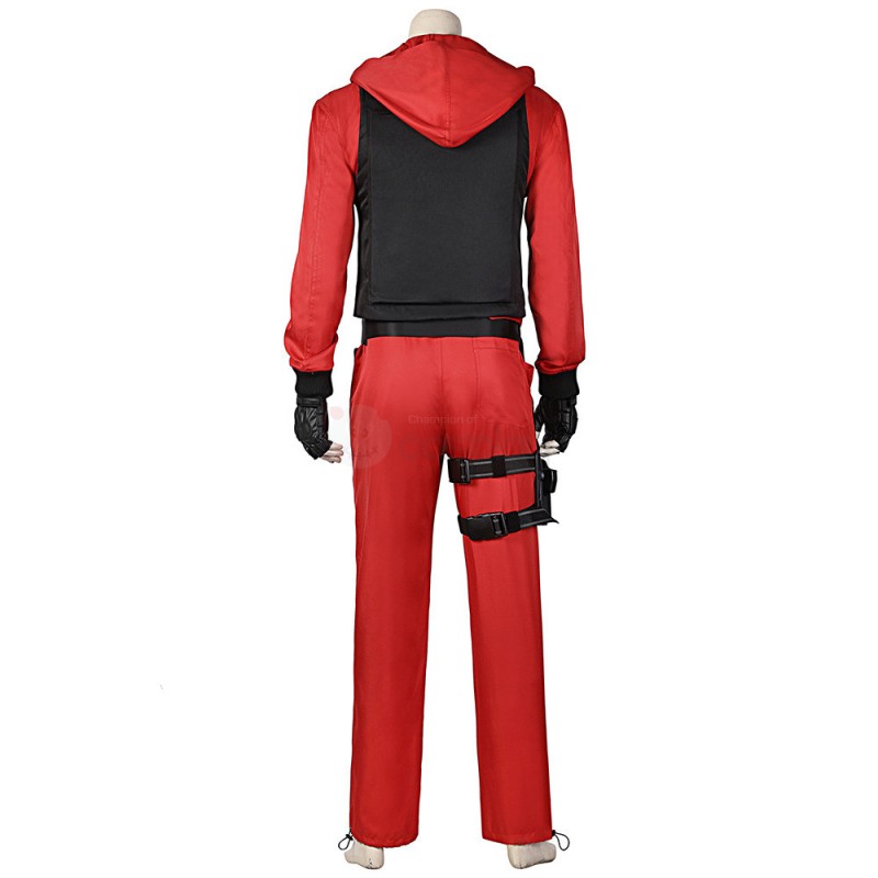 The House of Paper Money Heist Season 5 Red Criminals Cosplay Costumes