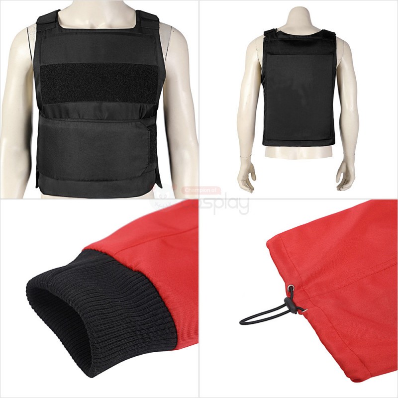 The House of Paper Money Heist Season 5 Red Criminals Cosplay Costumes