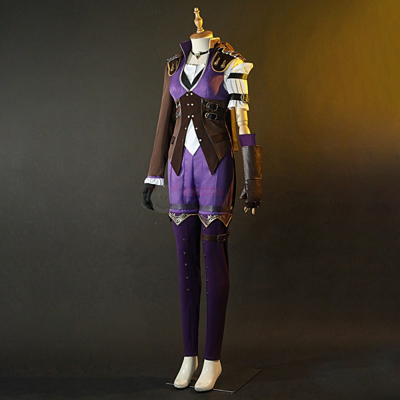 Caitlyn Costume Arcane Wars of Two Cities Cosplay Costumes