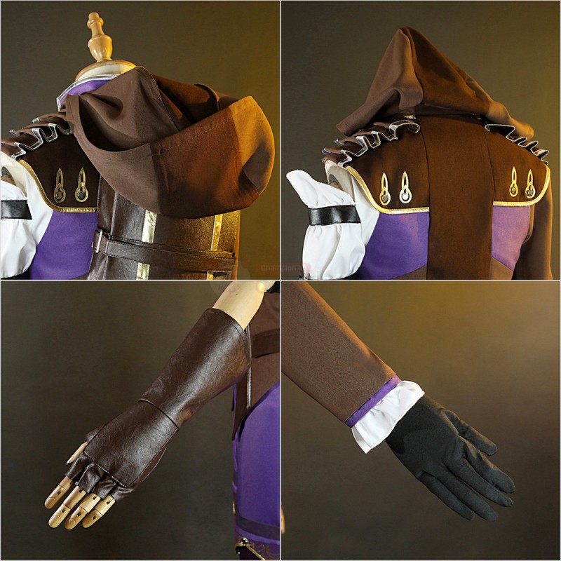 Caitlyn Costume Arcane Wars of Two Cities Cosplay Costumes