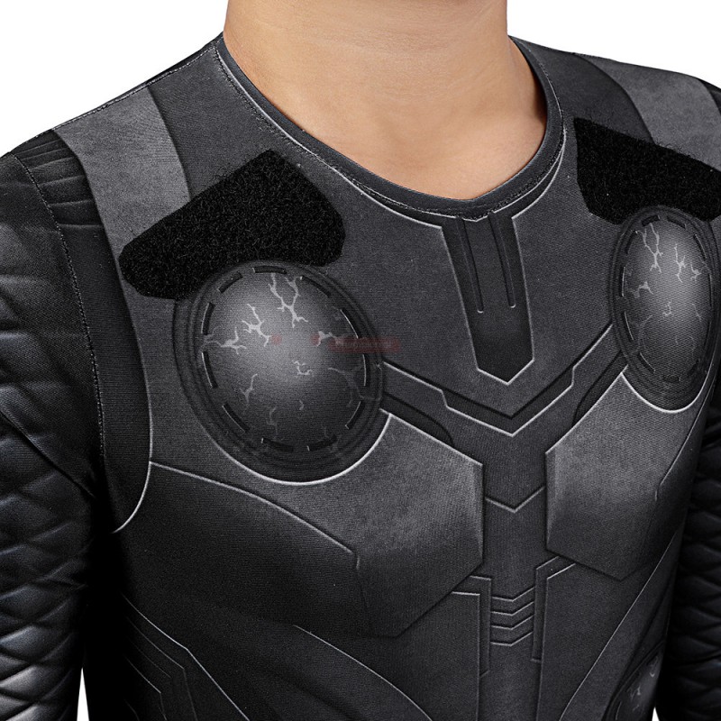 Thor Odinson Costume Avengers 3 Infinity War Cosplay Suit for Kids