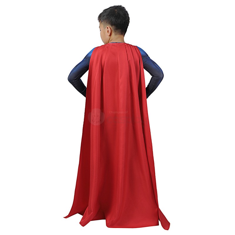 Children Bat Champion Cosplay 3D Clark Jumpsuit