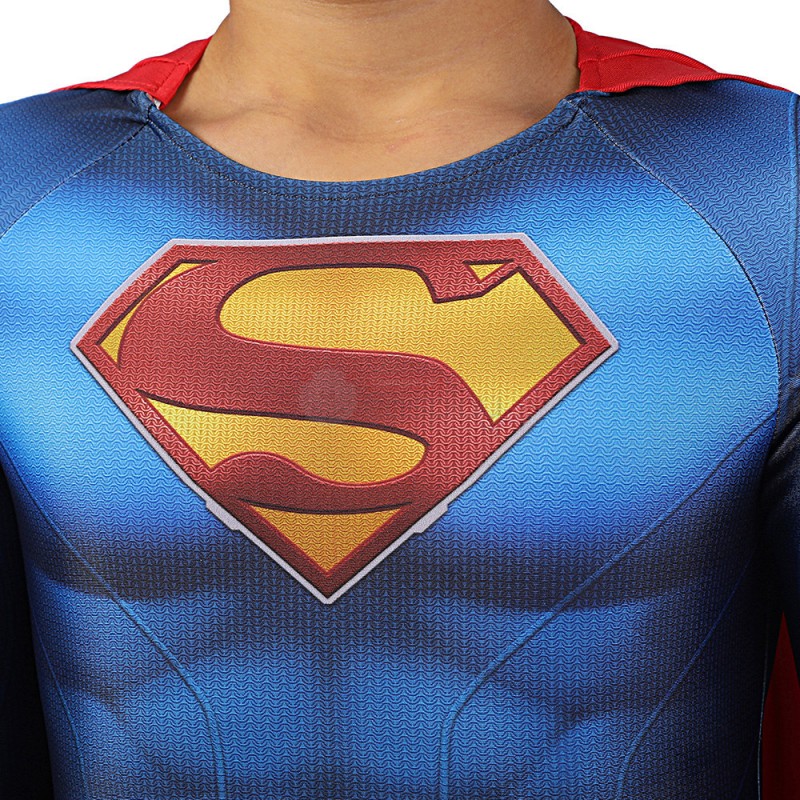 Children Bat Champion Cosplay 3D Clark Jumpsuit