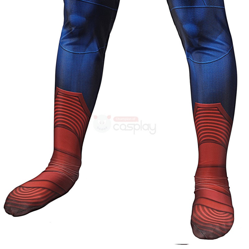 Kids Clark Kent Jumpsuit Superhero Cosplay Costume