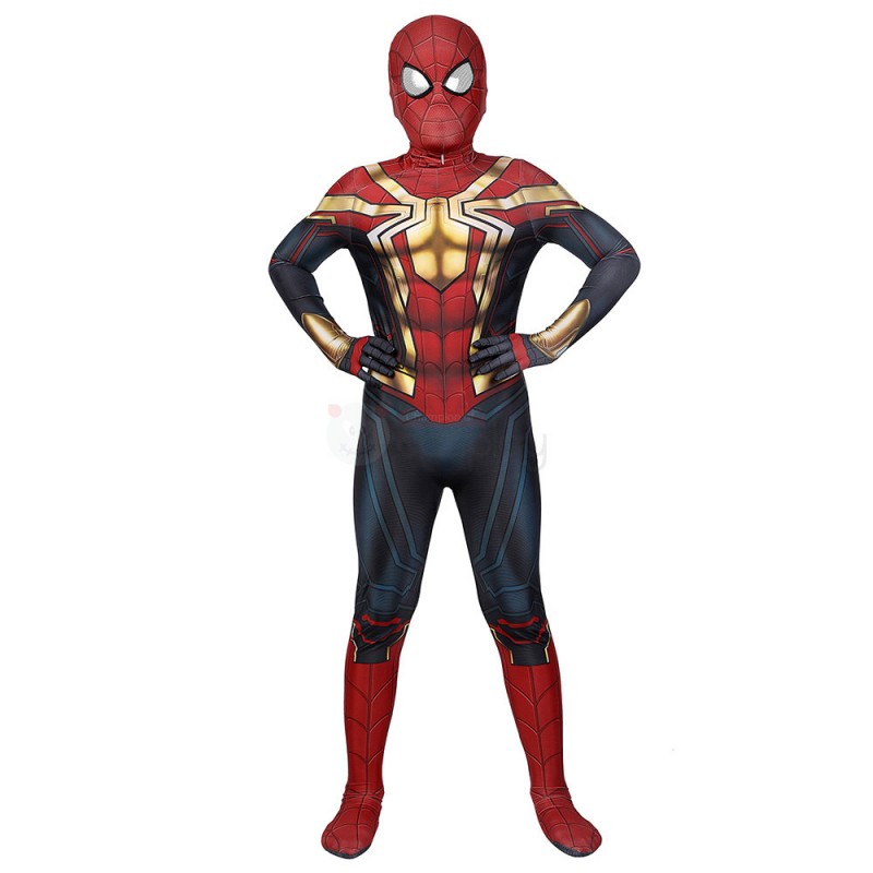 Kids Spider-Man 3 No Way Home Peter Parker Cosplay Costumes