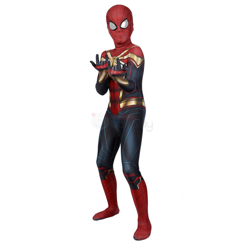 Kids Spider-Man 3 No Way Home Peter Parker Cosplay Costumes