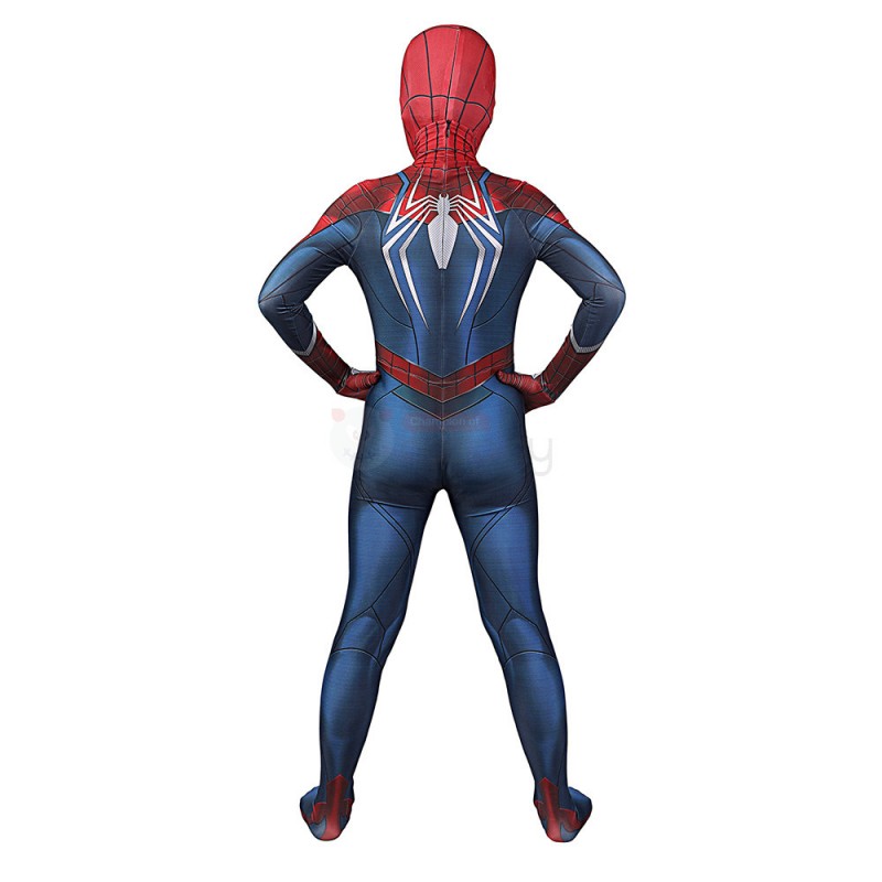 Peter Parker Costumes Marvel Spiderman PS5 2 Cosplay Suits for Kids