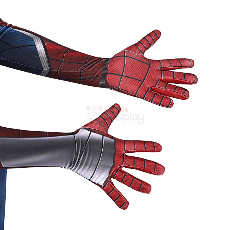 Peter Parker Costumes Marvel Spiderman PS5 2 Cosplay Suits for Kids