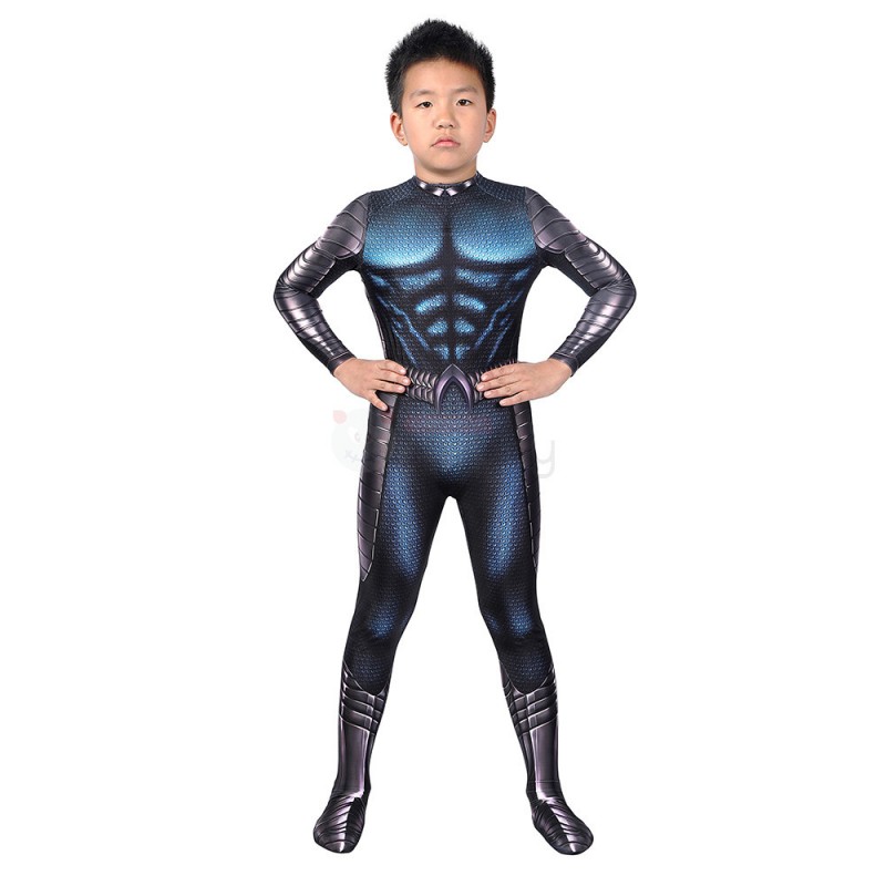 Children 3D Sea King Bodysuit Champion Cosplay Costumes