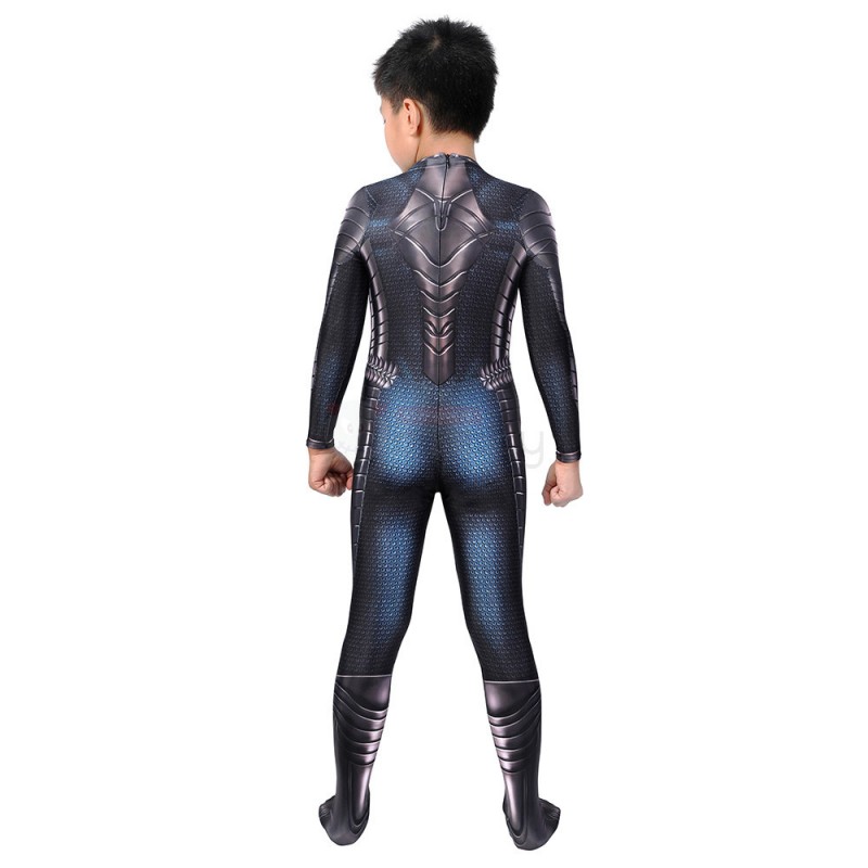 Children 3D Sea King Bodysuit Champion Cosplay Costumes