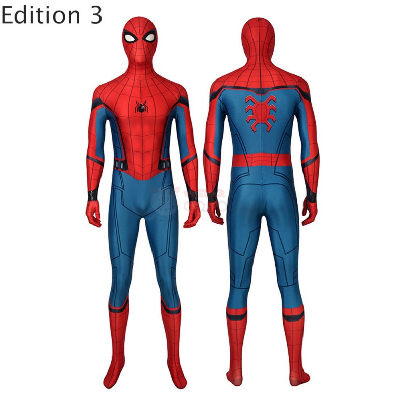 Spiderman Costumes Spider-Man Far From Home Cosplay Suit Classic Edition