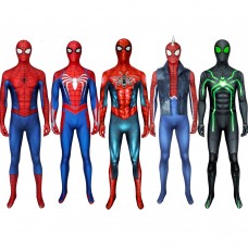 Spiderman Costumes Spider-Man PS4 Cosplay Suit