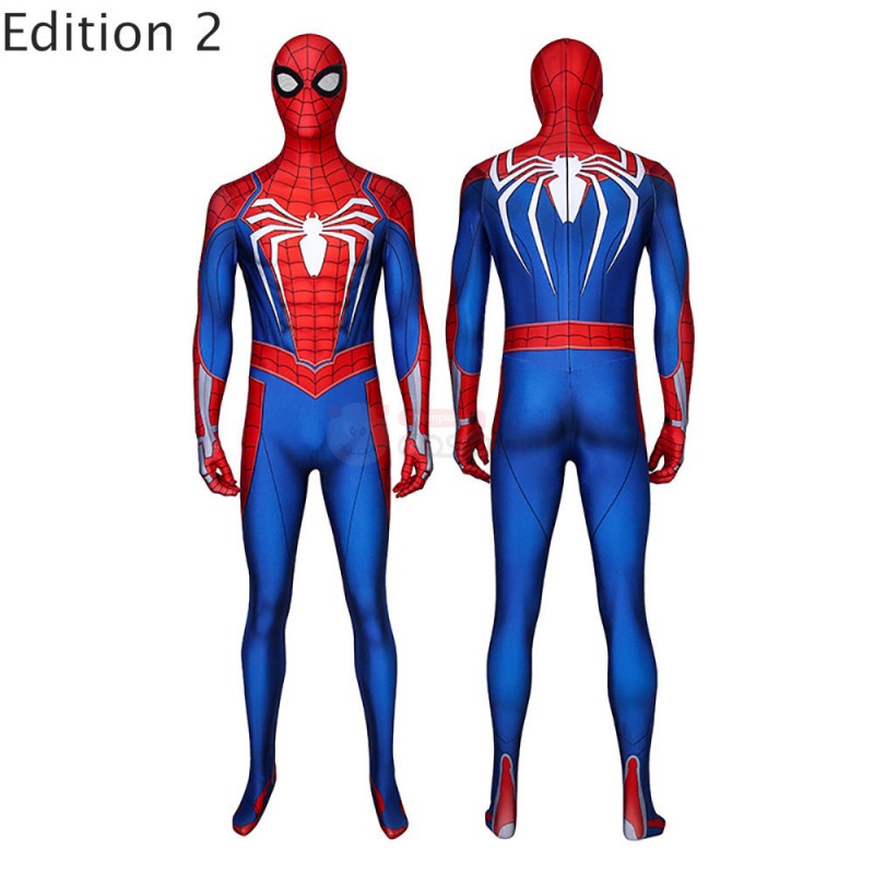Spiderman Costumes Spider-Man PS4 Cosplay Suit