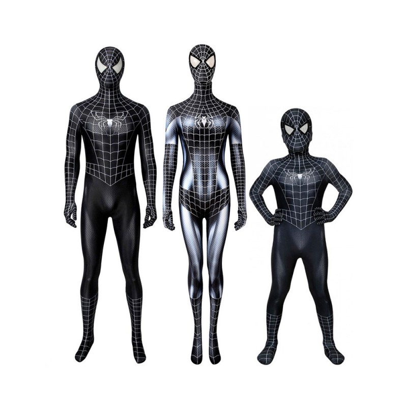 Spiderman Costumes Spider-Man 3 Venom Cosplay Suit