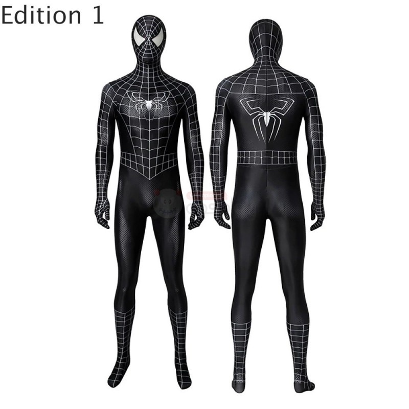 Spiderman Costumes Spider-Man 3 Venom Cosplay Suit