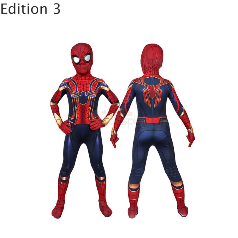 Iron Spider Suit Spider-Man Iron Spider Cosplay Costumes