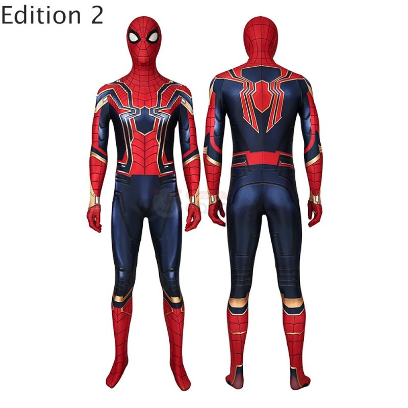 Iron Spider Suit Spider-Man Iron Spider Cosplay Costumes