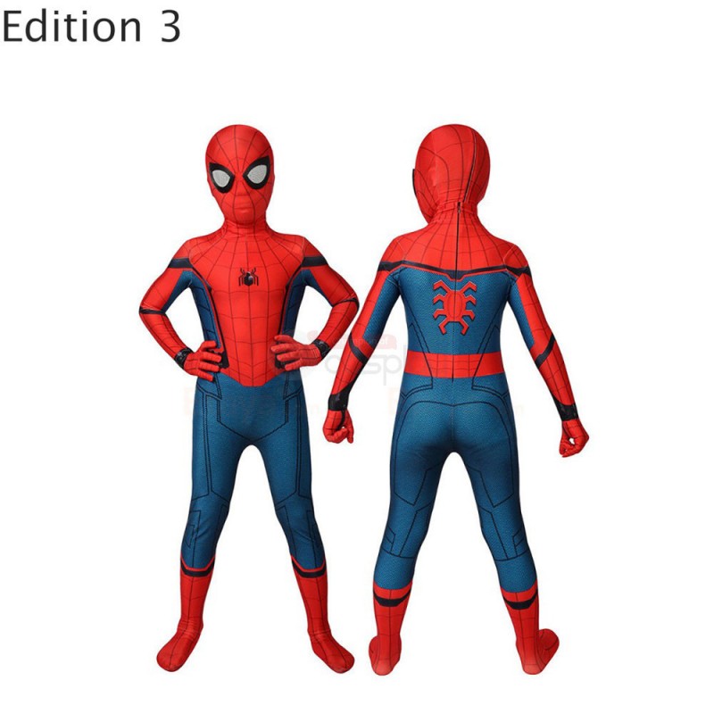 Spiderman Suit Spider-Man Homecoming Peter Park Cosplay Costumes