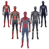 Spiderman Suit High-quality Classic Spider Man Jumpsuit Cosplay Costumes