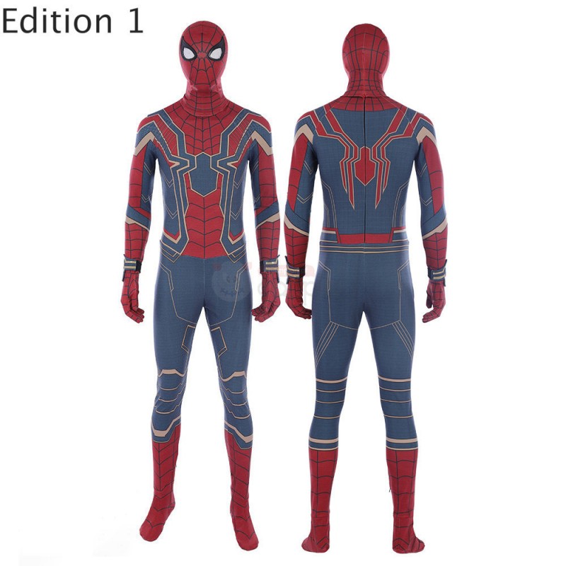 Spiderman Suit High-quality Classic Spider Man Jumpsuit Cosplay Costumes