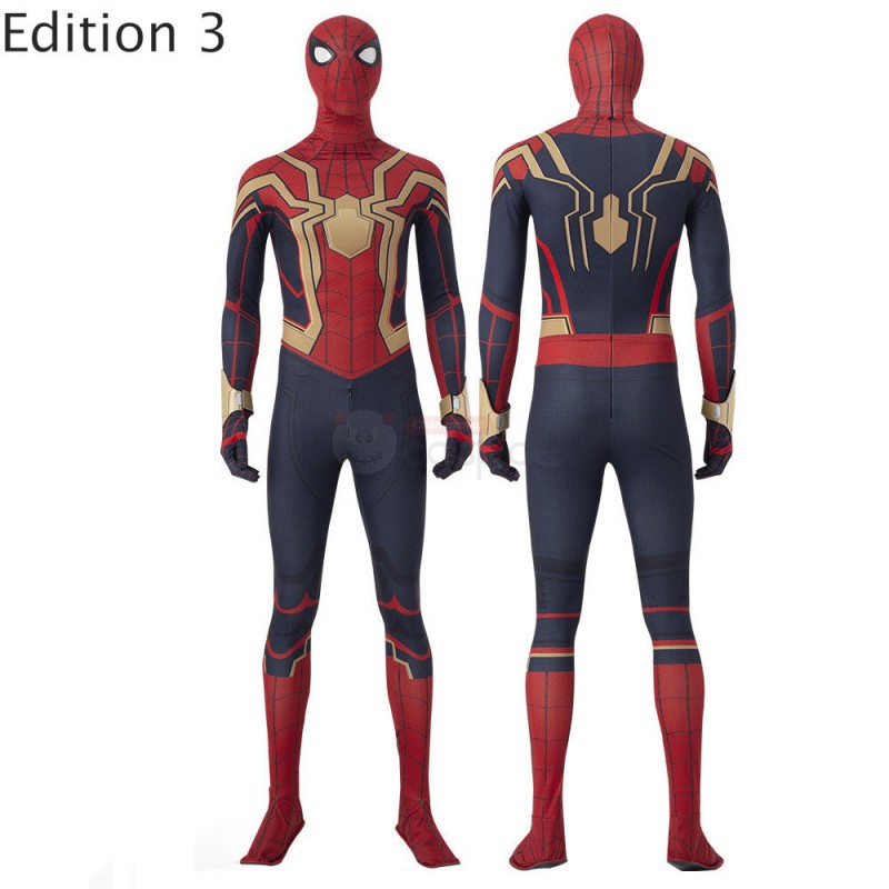 Spiderman Suit High-quality Classic Spider Man Jumpsuit Cosplay Costumes
