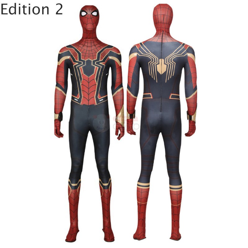 Spiderman Suit High-quality Classic Spider Man Jumpsuit Cosplay Costumes