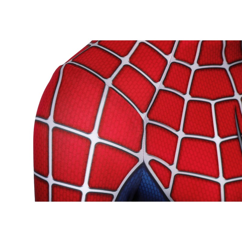 Kids Spider Man Tobey Maguire Cosplay Costume Edition Spiderman Jumpsuit