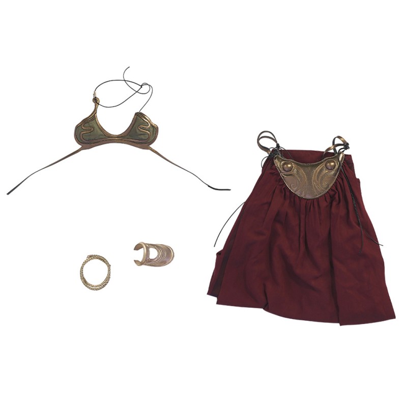 Star Wars 6 Princess Leia Cosplay Costumes Slave Outfit