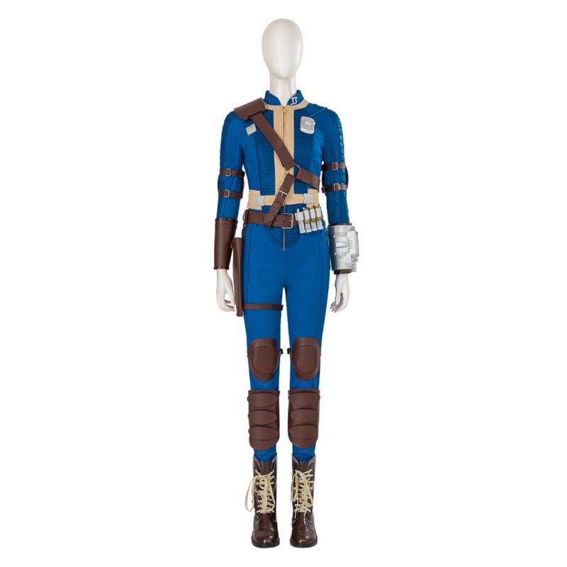 Vault Lucy Costume 2024 TV Female 33 Halloween Cosplay Costumes Blue Outfits