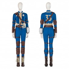 Vault Lucy Costume 2024 TV Female 33 Halloween Cosplay Costumes Blue Outfits