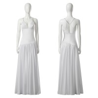 Lady Dress Suit Stefani Germanotta White Cosplay Costumes