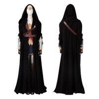 Halloween Diana Cosplay Costume Woman Black Suit