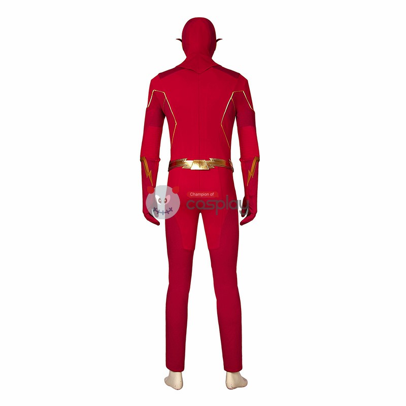 Barry Allen Cosplay Suit TF S6 Cosplay Costume Top Level