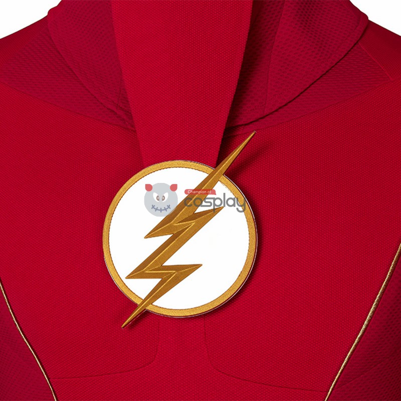 Barry Allen Cosplay Suit TF S6 Cosplay Costume Top Level