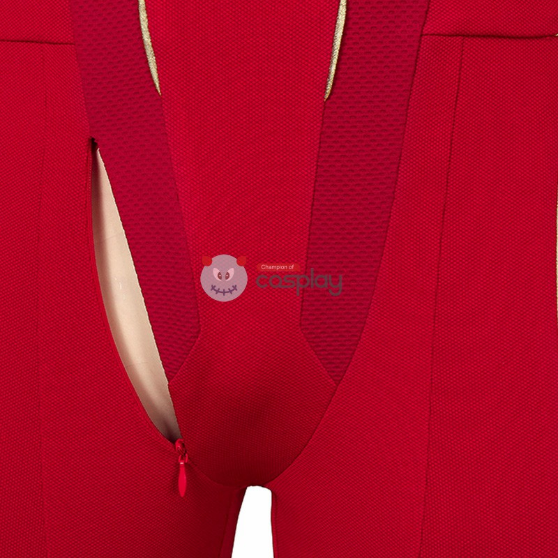 Barry Allen Cosplay Suit TF S6 Cosplay Costume Top Level