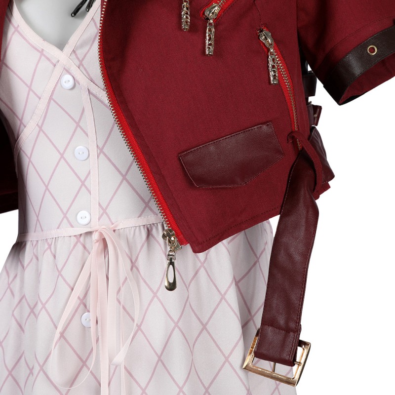 Aerith Gainsborough Costume Final Fantasy 7 Cosplay Costume