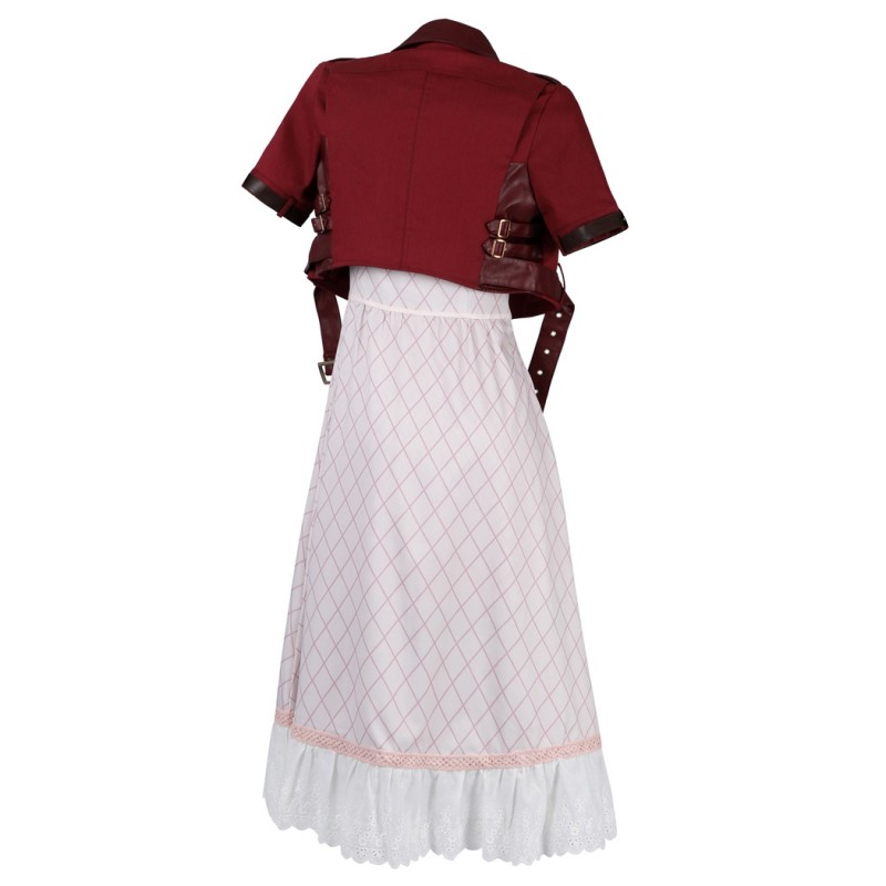 Aerith Gainsborough Costume Final Fantasy 7 Cosplay Costume