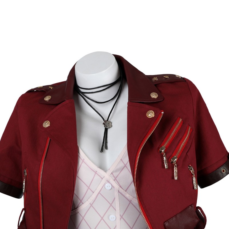 Aerith Gainsborough Costume Final Fantasy 7 Cosplay Costume