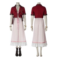 Aerith Gainsborough Costume Final Fantasy 7 Cosplay Costume