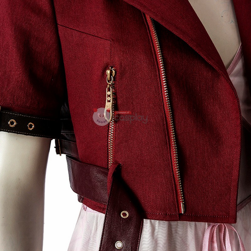 Aerith Gainsborough Costume Final Fantasy 7 Cosplay Costume