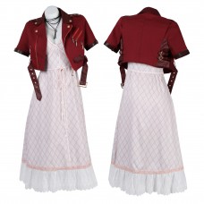 Aerith Gainsborough Costume Final Fantasy 7 Cosplay Costume