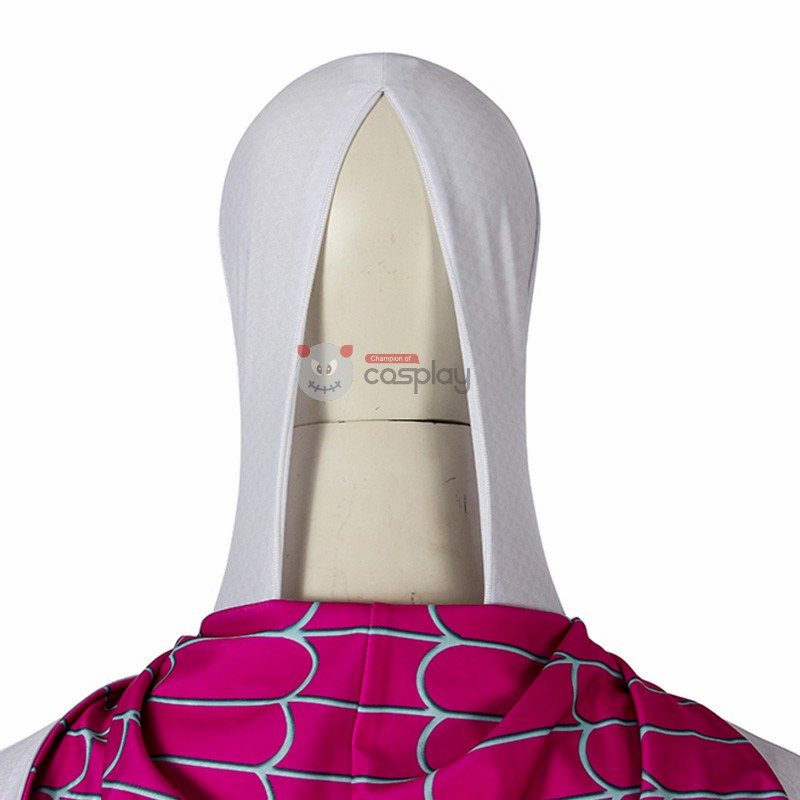 Clearance Sale - Female Small Size Spider-Man Into The Spider-Verse Spider-Gwen Jumpsuit with Crotch Zipper
