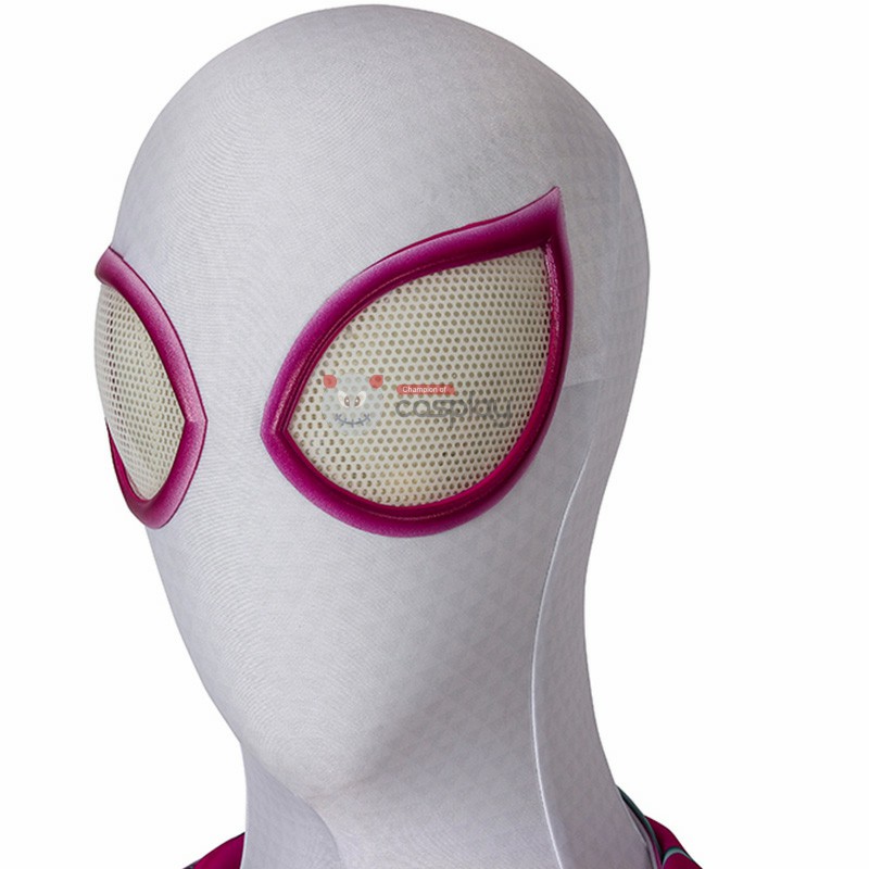 Clearance Sale - Female Small Size Spider-Man Into The Spider-Verse Spider-Gwen Jumpsuit with Crotch Zipper
