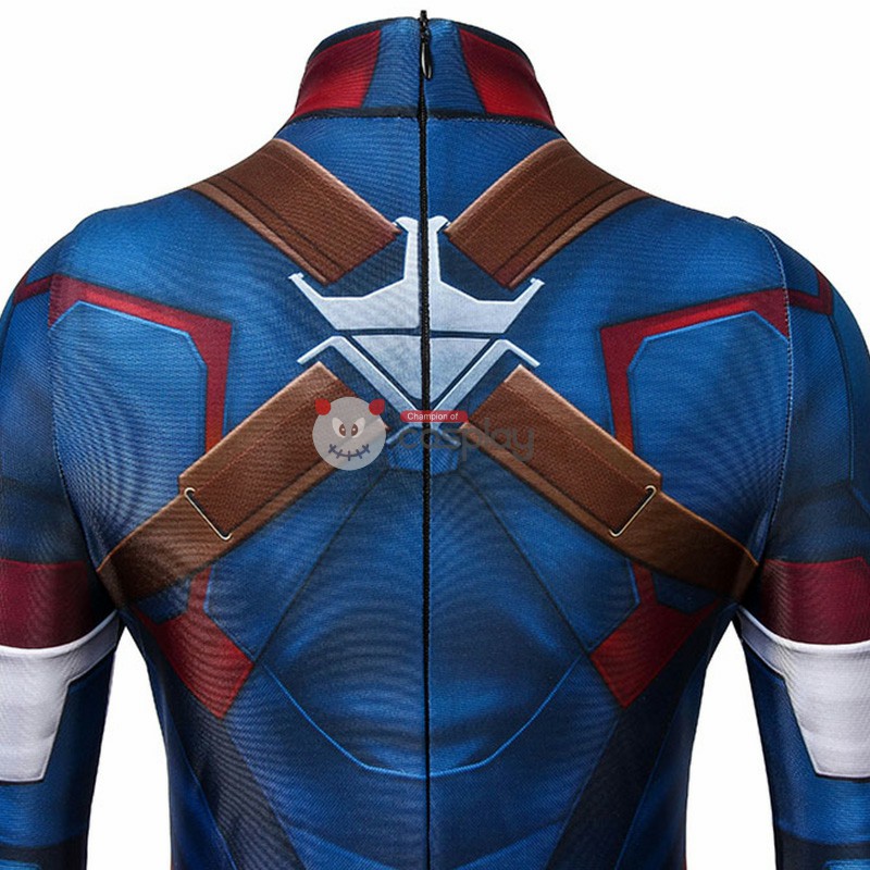 Kids Captain America Costume Avengers: Age Of Ultron Steven Rogers Cosplay Costume