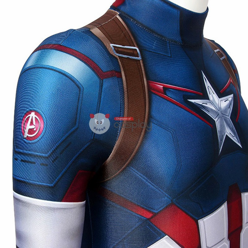 Kids Captain America Costume Avengers: Age Of Ultron Steven Rogers Cosplay Costume