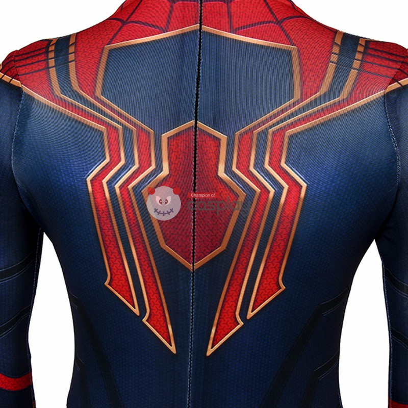 Kids Iron Spiderman Costume Avengers Endgame Spider-Man Peter Parker Cosplay Costumes