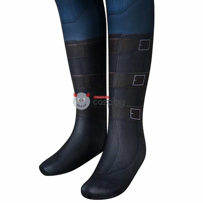 Kids Captain America Costume Avengers Infinity War Steve Rogers Cosplay Costume